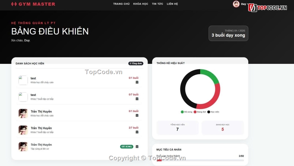 Ứng dụng,quản lý phòng gym,phòng gym